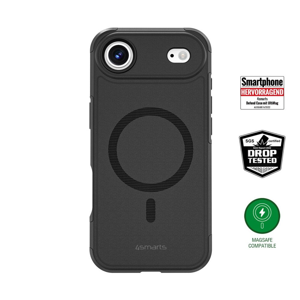 iPhone Air 4Smarts Defend Case - MagSafe Compatible - Black