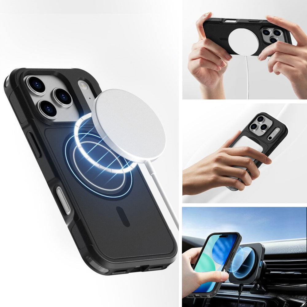 iPhone 17 Pro Max 4Smarts Defend Case - MagSafe Compatible - Black