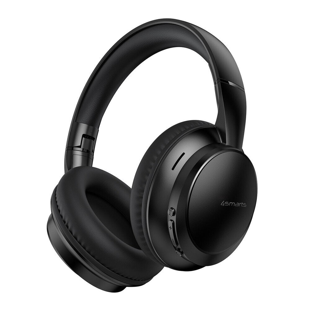 4smarts True Wireless SkyBuds Wave Headphones - Over-Ear - Black
