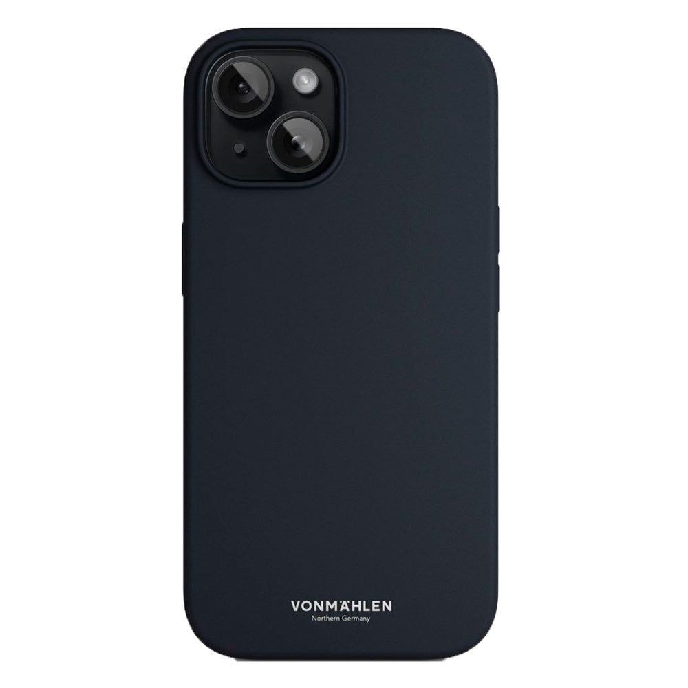 Vonmählen iPhone 15 Eco Silicone Case - MagSafe Compatible - Navy