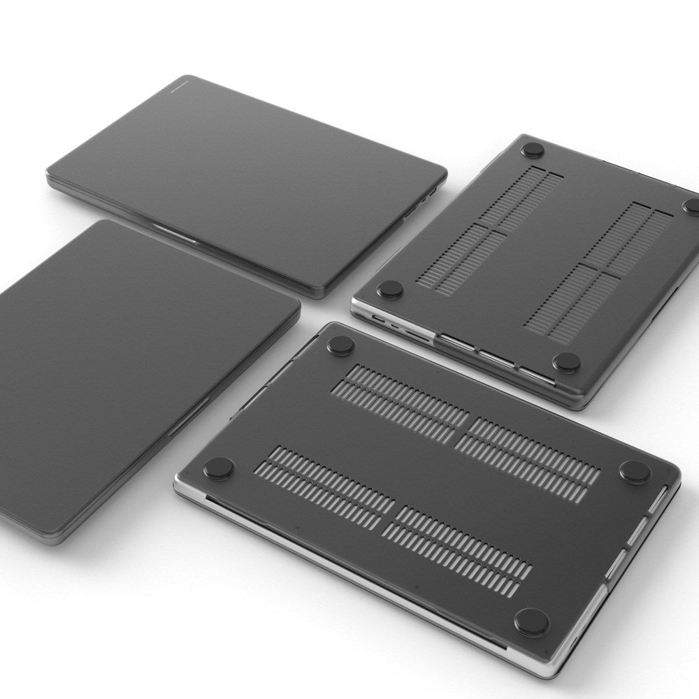 Vonmählen Transparent Case for MacBook Pro M1/M2/M3/M4 16" (2021-2024) - Matte Black/Transparent
