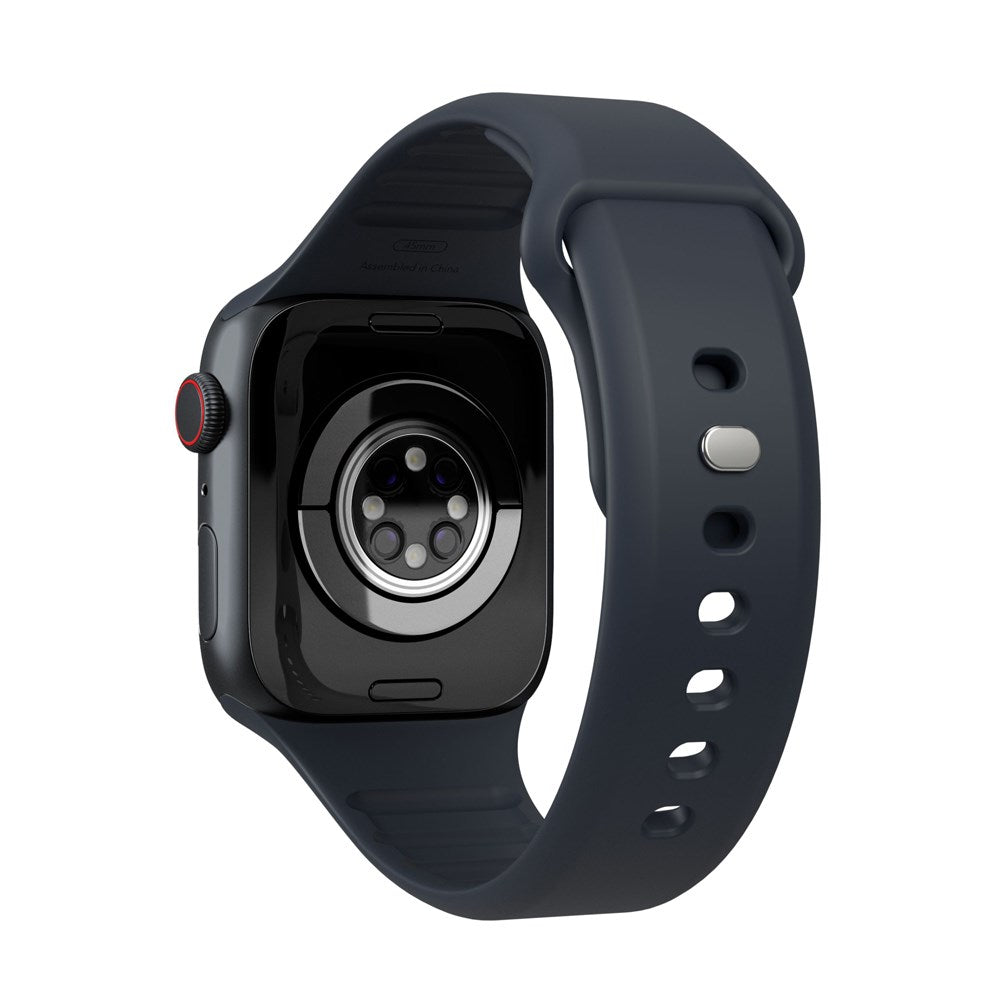 Vonmählen Apple Watch (42/44/SE/45/46/49mm) Classic Band 2 Recycled Silicone Strap - Dark Blue