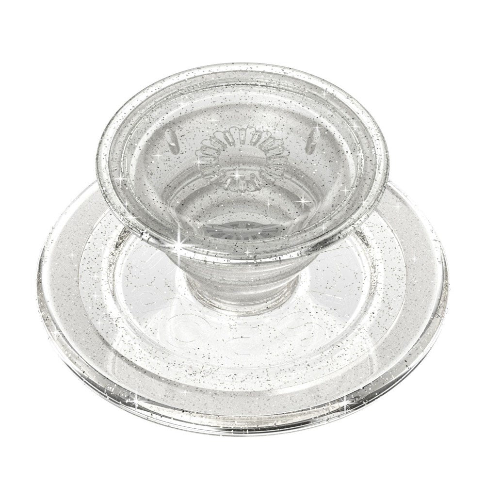 POPSOCKETS PopGrip MagSafe - Stand & Grip - Clear Glitter