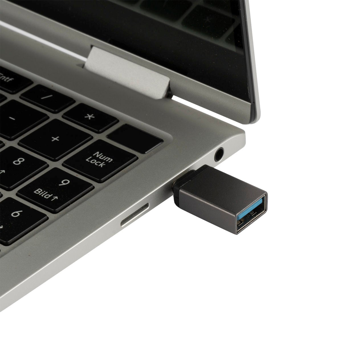 4smarts USB-C to USB-A Adapter - 2 pcs. - Black