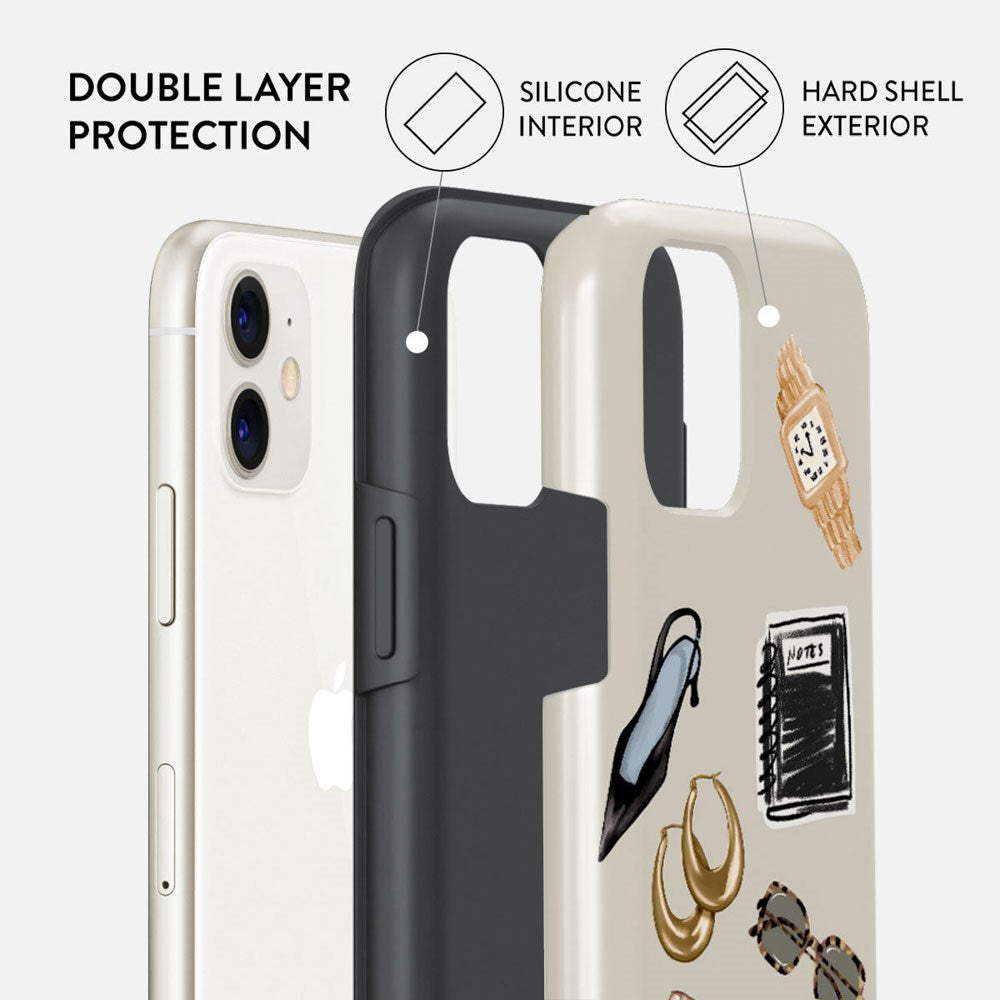 Burga iPhone 11 Tough Fashion Case - Boss Babe