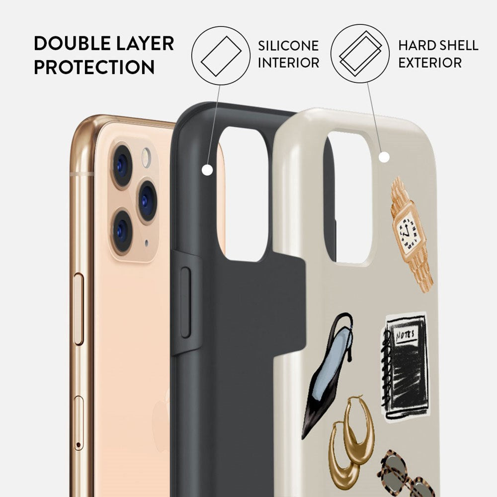 Burga iPhone 11 Pro Tough Fashion Case - Boss Babe