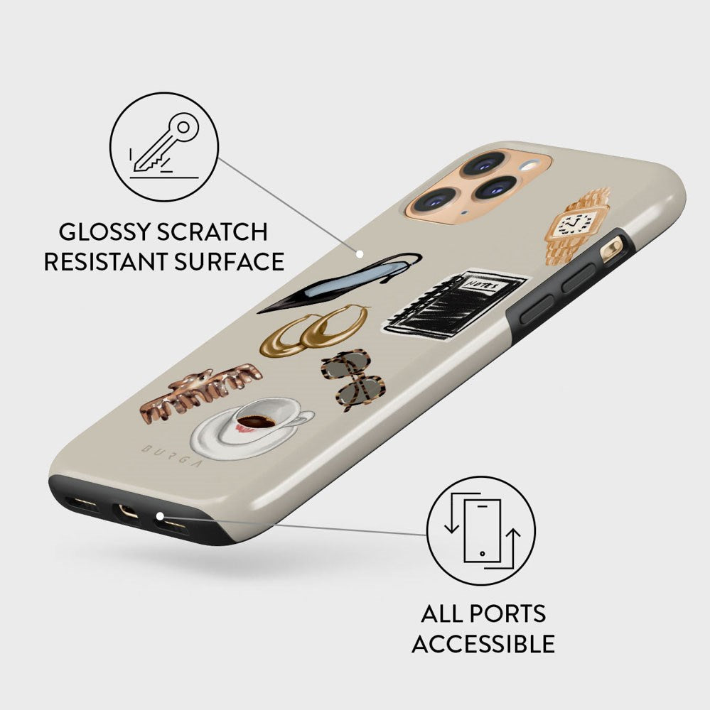 Burga iPhone 11 Pro Tough Fashion Case - Boss Babe