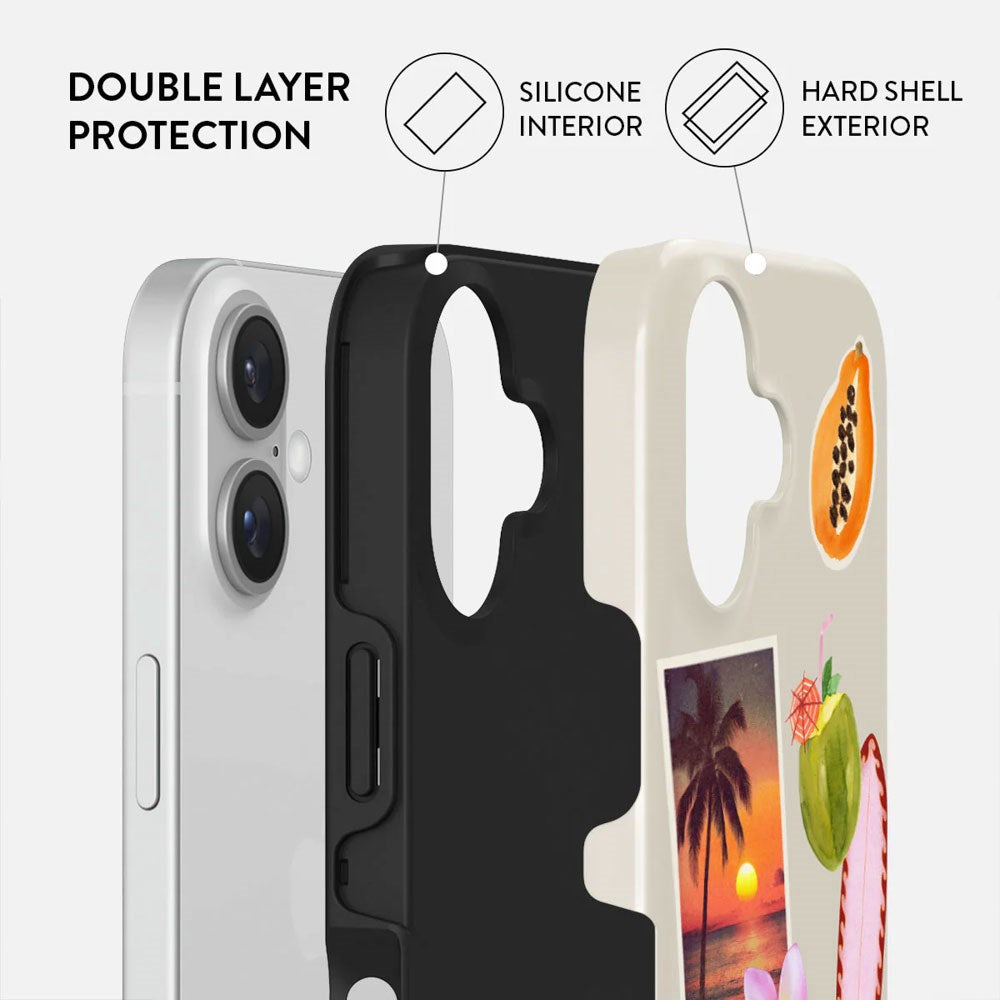 Burga iPhone 16 Tough Fashion Case - Sun Chaser