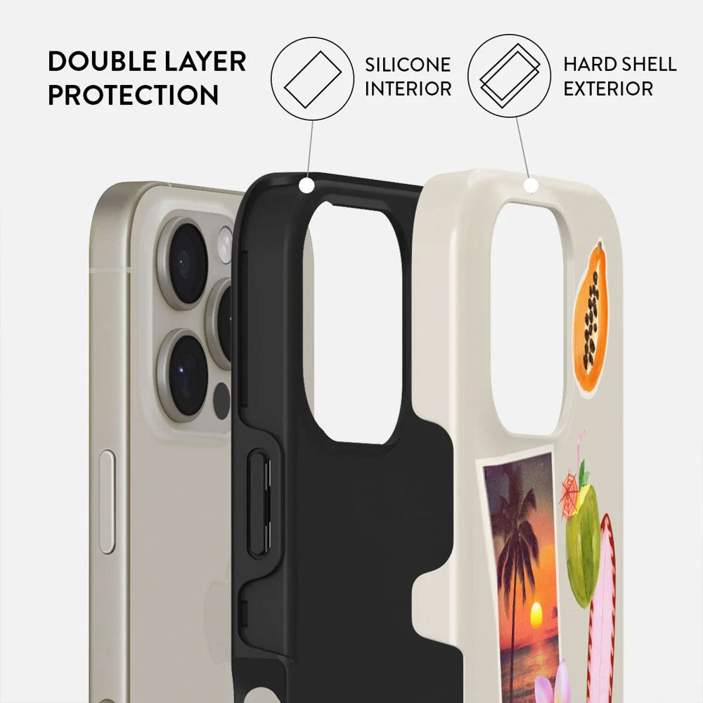 Burga iPhone 16 Pro Tough Fashion Case - Sun Chaser