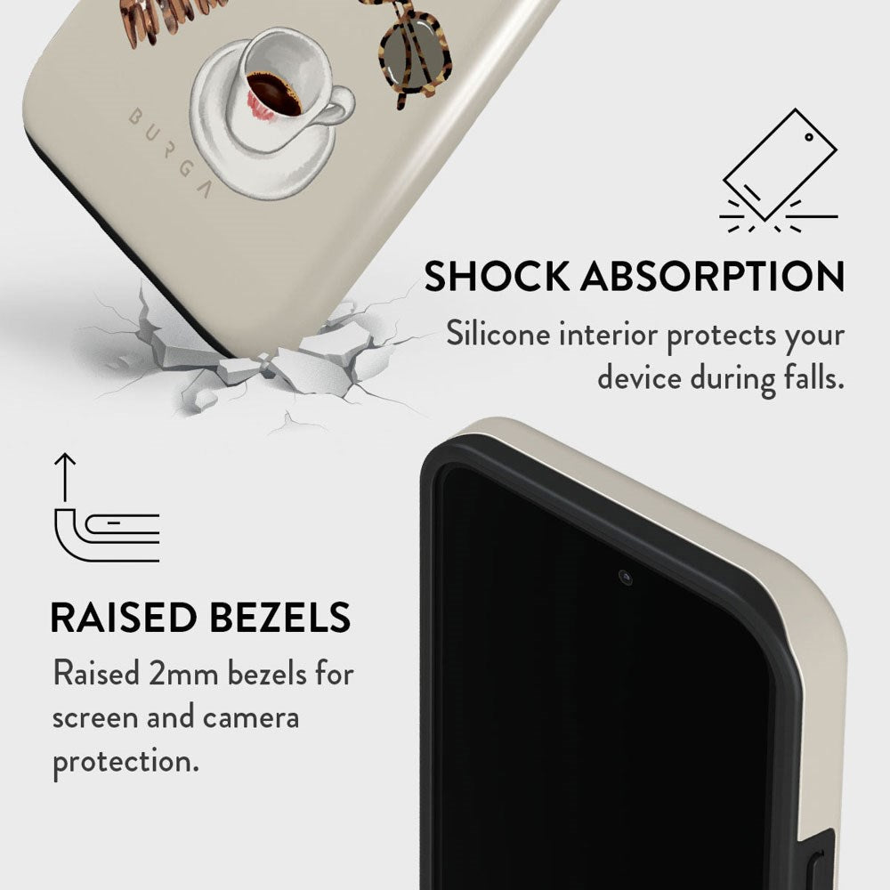 Burga iPhone 14 Pro Tough Fashion Case - Boss Babe