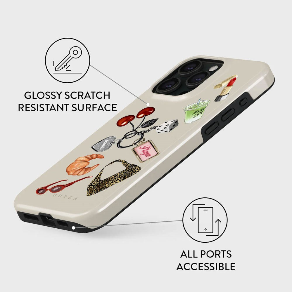Burga iPhone 15 Pro Tough Fashion Case - It Girl