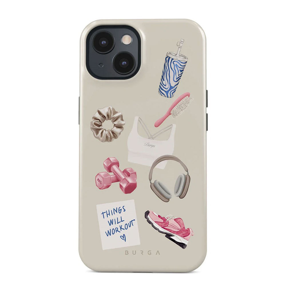 Burga iPhone 15 Tough Fashion Case - 5AM Club