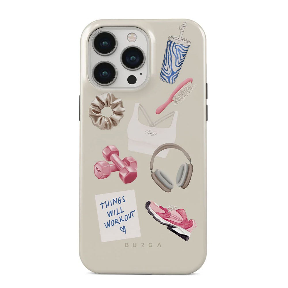 Burga iPhone 13 Pro Tough Fashion Case - 5AM Club