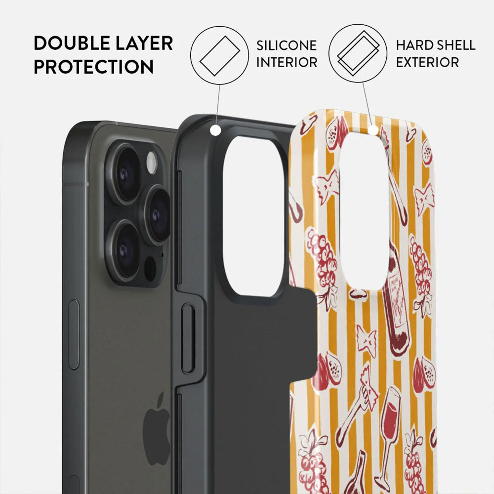Burga iPhone 15 Pro Tough Fashion Case - Buona Sera