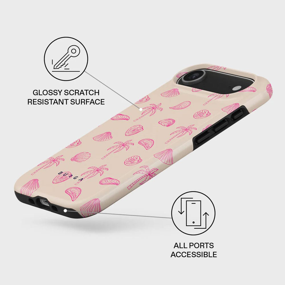 Burga iPhone Air Tough Fashion Case - MagSafe Compatible - Beach Please