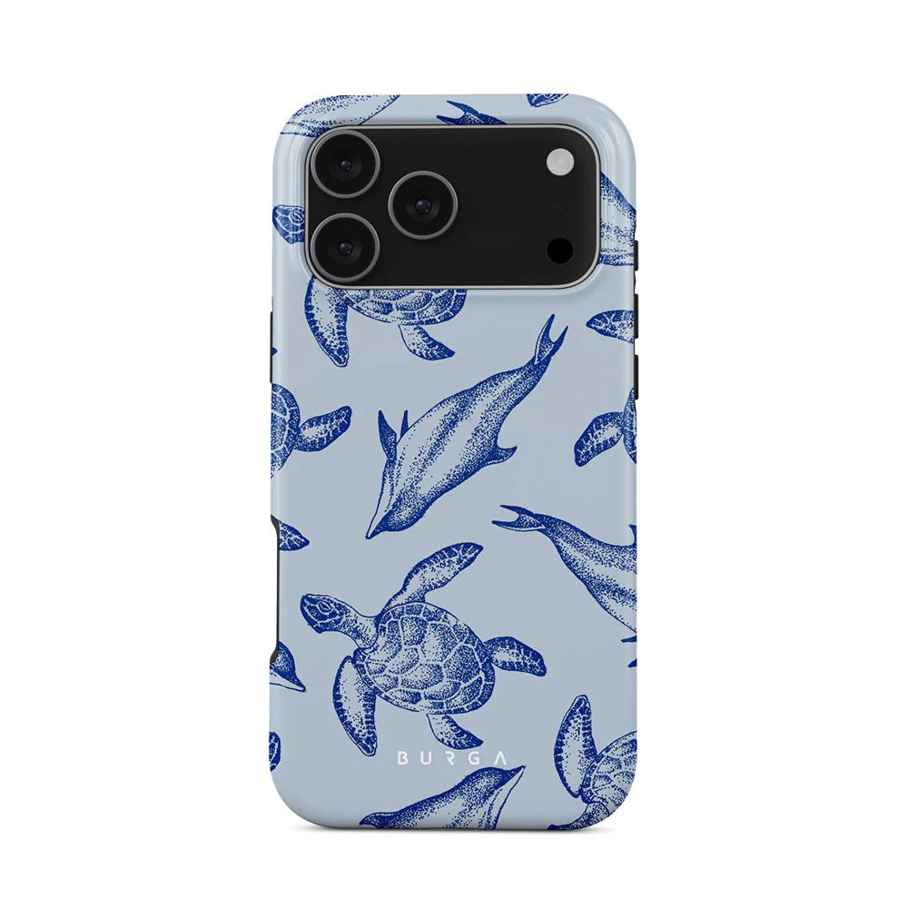 Burga iPhone 17 Pro Max Tough Fashion Case - MagSafe Compatible - Aquatic Dance