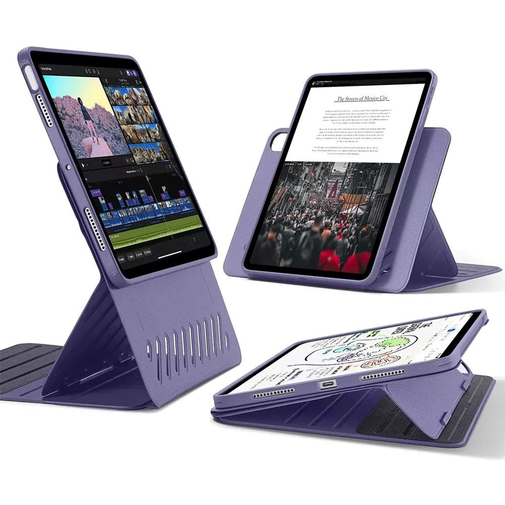 ESR iPad Air 13" (2025 / 2024) Shift Flip Case with Removable Back Case - Purple