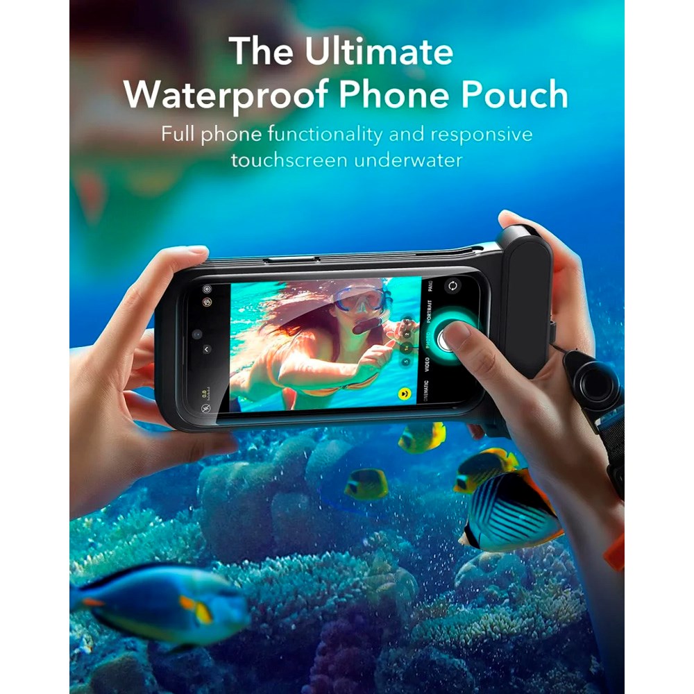 ESR iPhone 15 / 14 / 13 Waterproof Case - Black