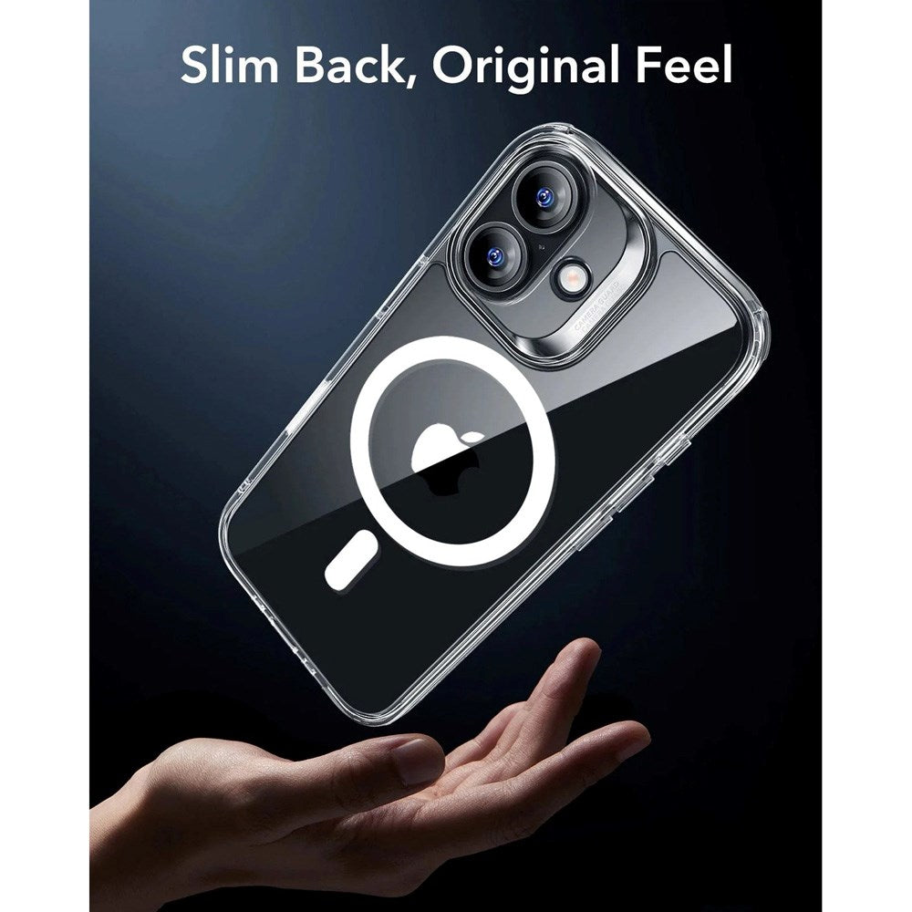 ESR iPhone 17 Classic Hybrid Case with Camera Control Button - MagSafe Compatible - Transparent