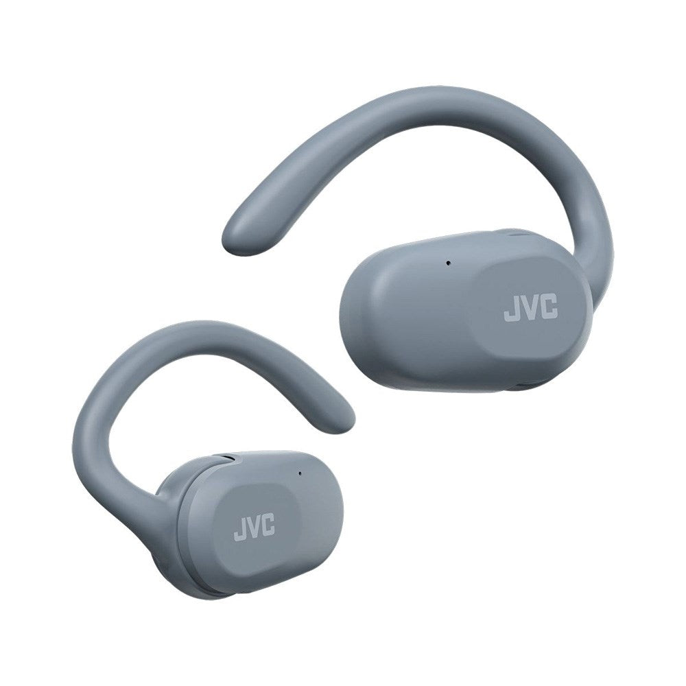 JVC Nearphones HA-NP40T True Wireless Open-Ear Headphones - Grey
