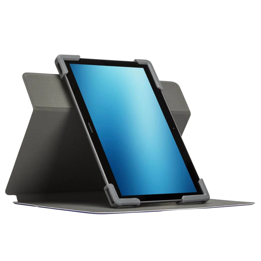 Universal Leather Flip Case 9-10.9" Targus SafeFit w. Standing Function - Blue