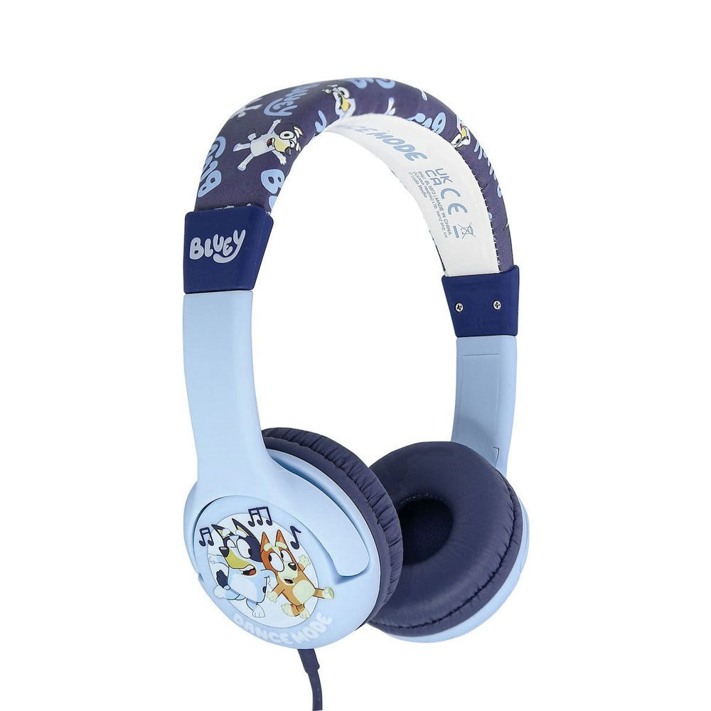 Bluey OTL On-Ear Headset for Kids with Jack Plug - Max. 85dB - Blue