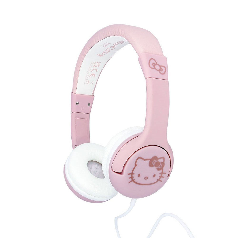 Hello Kitty OTL On-Ear Headset for Kids with Jack Plug - Max. 85dB - Pink