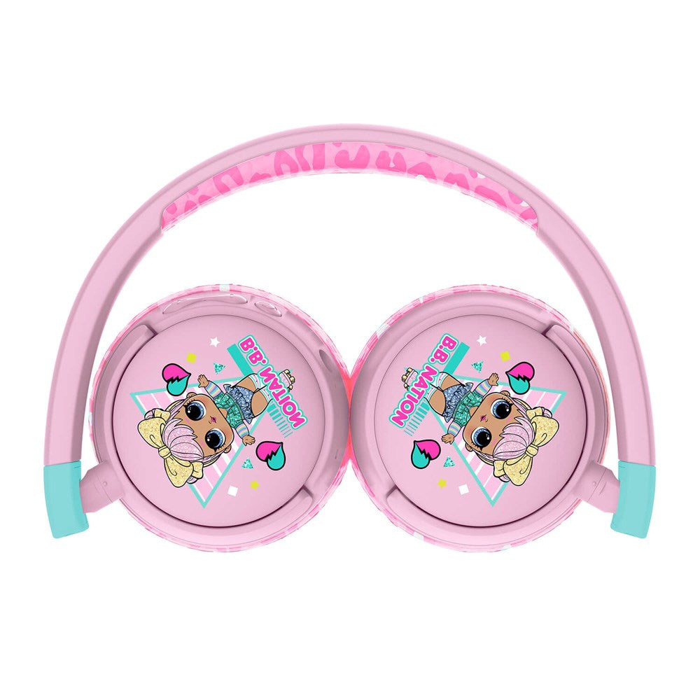 L.O.L. Surprise OTL On-Ear Wireless Headphones for Kids - Pink / Blue