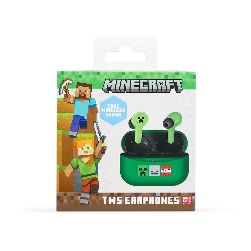 Minecraft OTL In-Ear True Wireless Headphones - Green