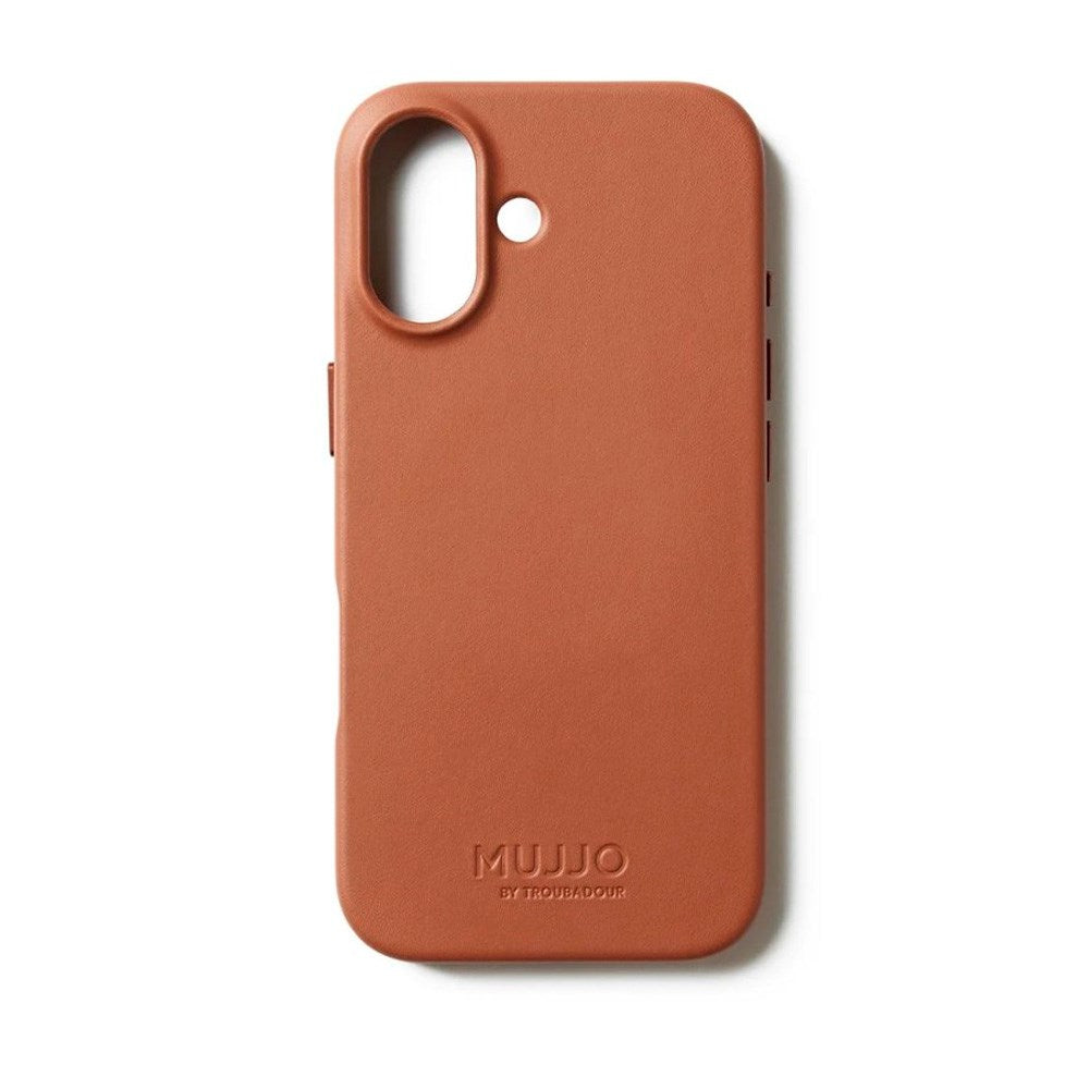 Mujjo iPhone 17 Leather Case - MagSafe Compatible - Tan
