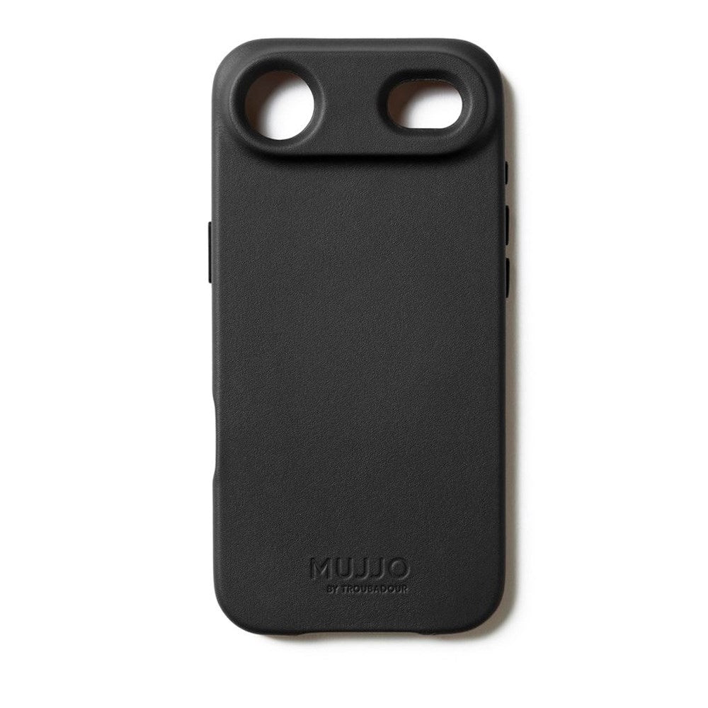 Mujjo iPhone Air Leather Case - MagSafe Compatible - Black