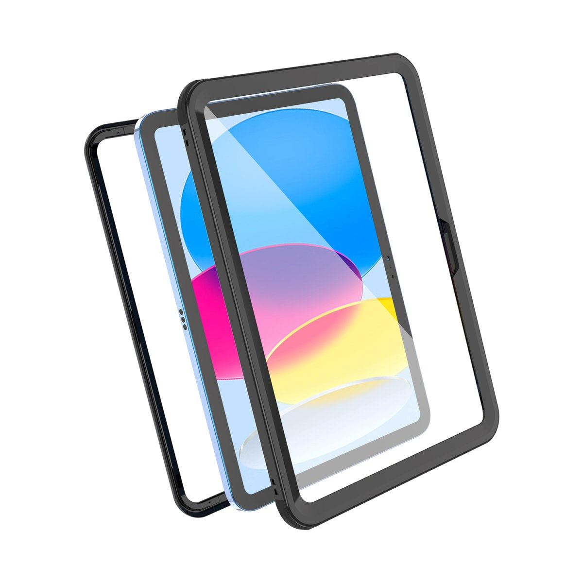 iPad 10.9" (2024/2022) 4Smarts Active Pro Rugged Case Stark (Waterproof Case) - Black