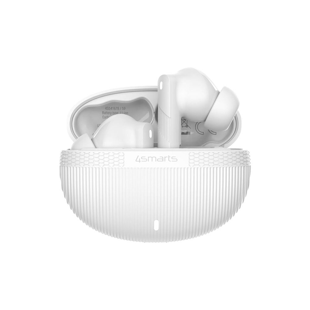 4smarts True Wireless SkyBuds Pro Headphones with Active Noise Cancellation - In-Ear - White