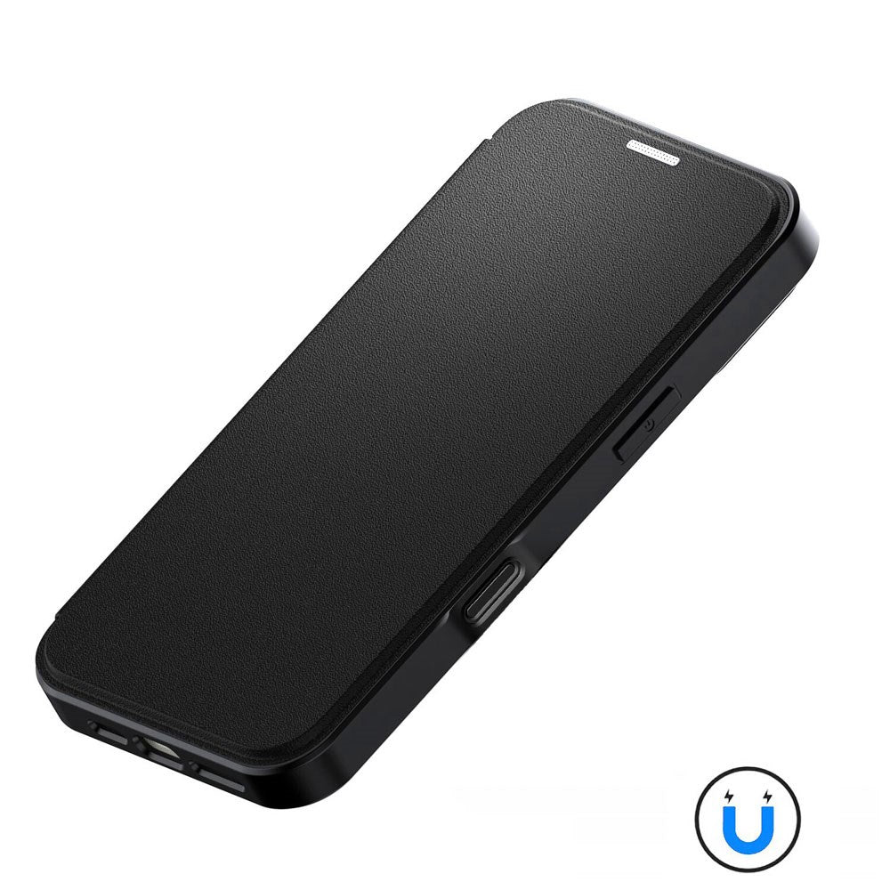 iPhone 17 Pro 4smarts Urban Pro Flip Case - MagSafe Compatible - Transparent / Black