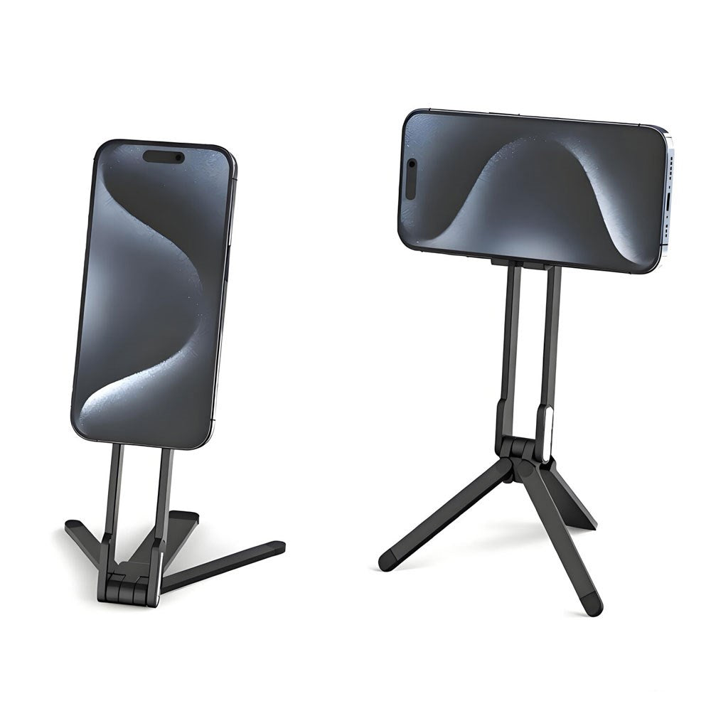 4smarts Foldable Tripod for Smartphone - MagSafe Compatible - Black