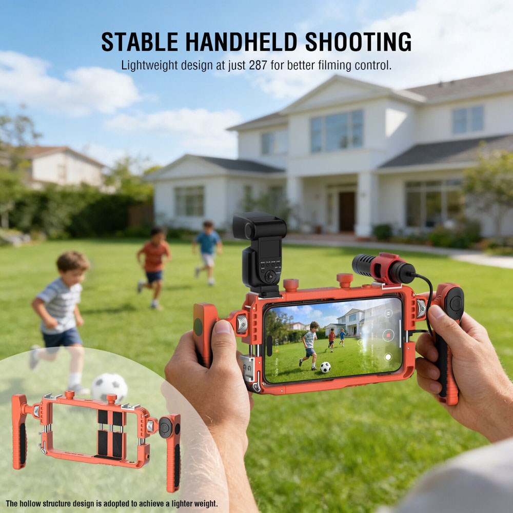4smarts Universal Mobile Rig with Bluetooth Remote Release - Orange
