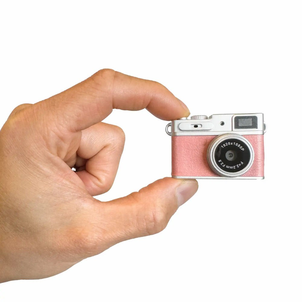 Denver DMC-1203RO Mini Digital Camera with Keychain - Pink