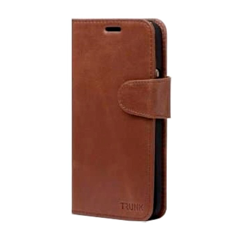 iPhone 12 / 12 Pro Trunk 2-i-1 Wallet Flip Case - Brown