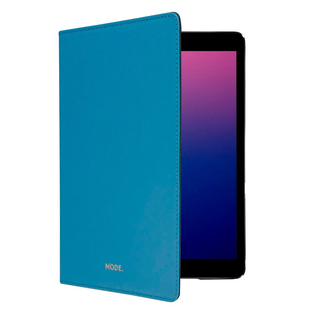 iPad 10.2" (2021 / 2020 / 2019) dbramante1928 Tokyo Genuine Leather Flip Case - Nightfall Blue