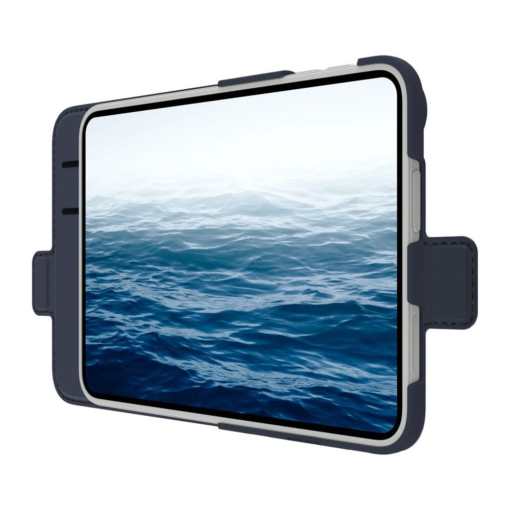 iPhone Duo dbramante1928 Copenhagen Kick ICON Flip Case - MagSafe Compatible - Deep Water