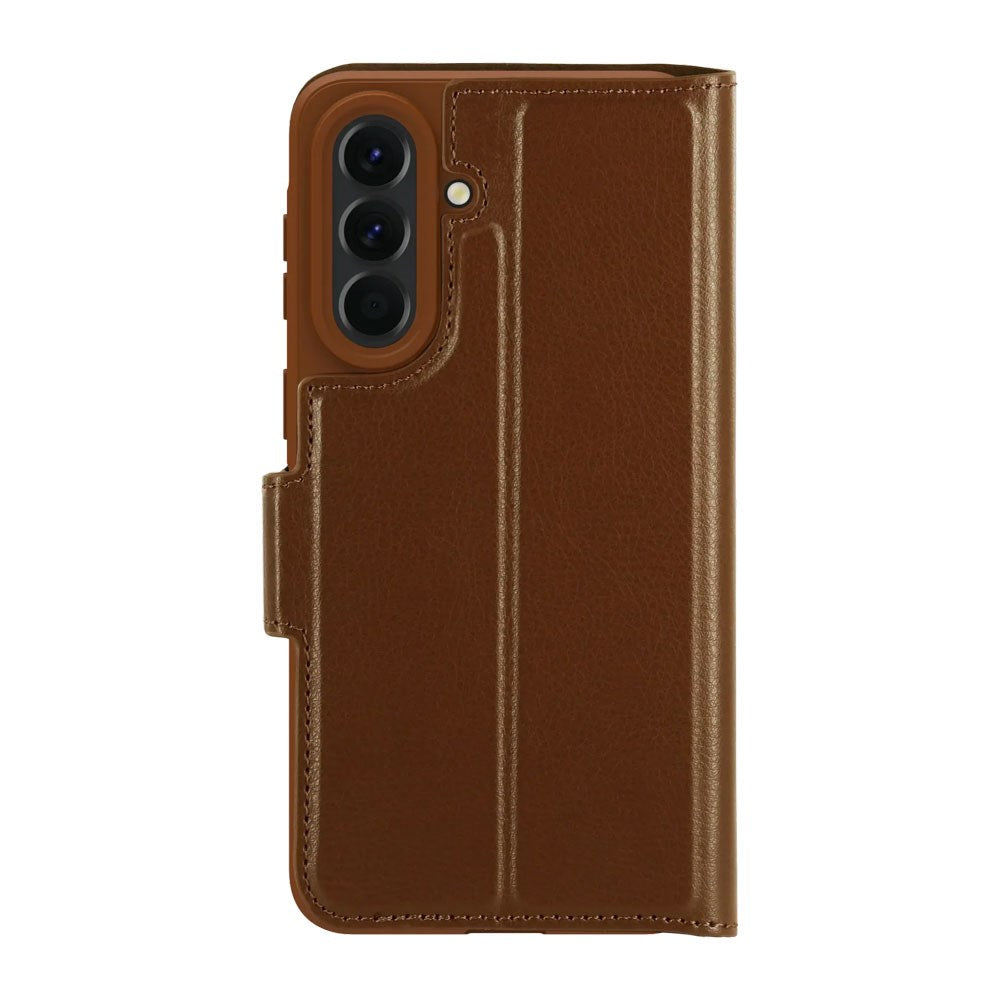 Samsung Galaxy A57 dbramante1928 Oslo Pro Recycled Plastic Flip Case - Dark Tan