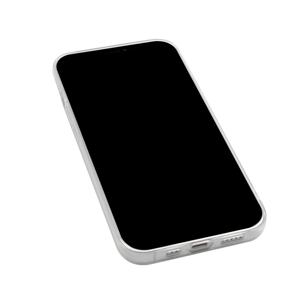 GreenMind iPhone 14 Plus Flexible Plastic Case - Transparent