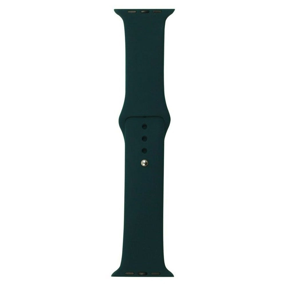 Apple Watch (42/44/SE/45/46/49mm) Lippa Silicone Watch Strap - Dark Green