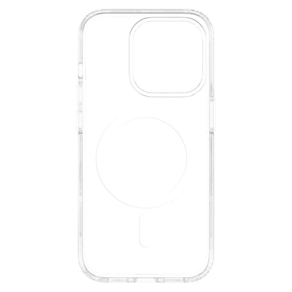 iPhone 15 Pro Lippa Hybrid Plastic Case - MagSafe Compatible - Transparent / White