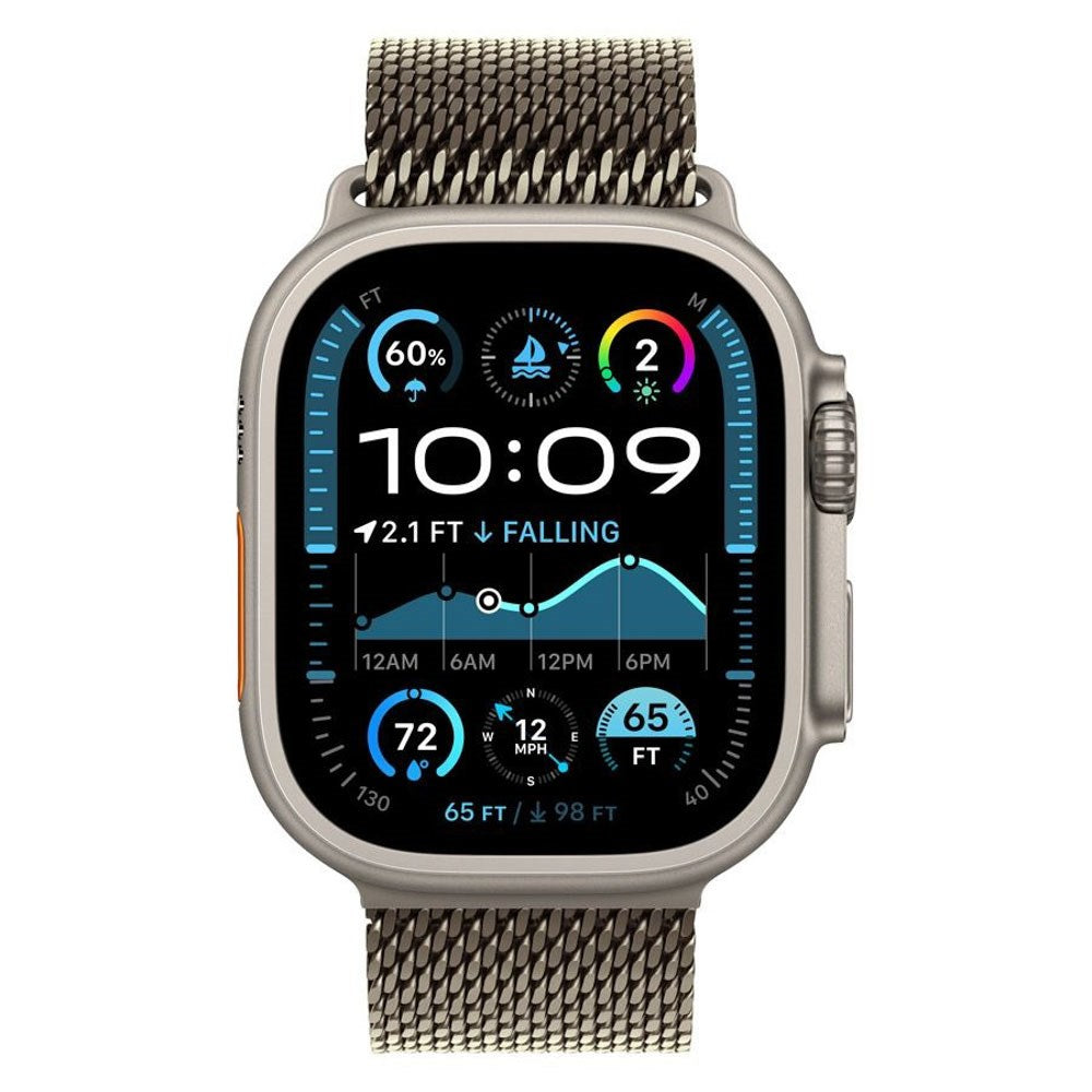 Apple Watch (38/40/SE/41/42mm) Lippa Stainless Steel Strap with Lock - Gold