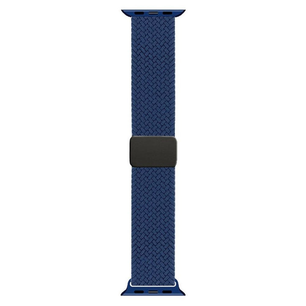 Apple Watch (38/40/SE/41/42mm) Lippa Nylon Strap with Magnetic Lock - Blue