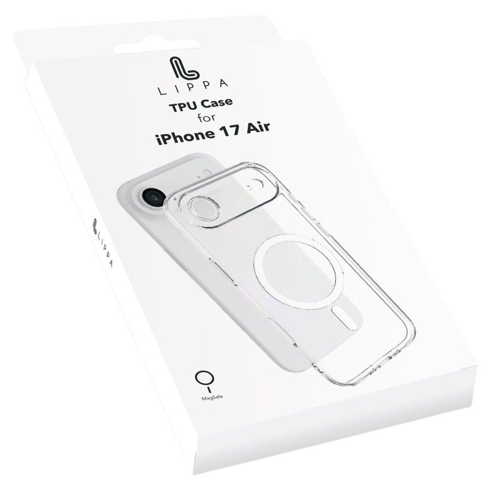 iPhone Air Lippa Flexible Plastic Case - MagSafe Compatible - Transparent