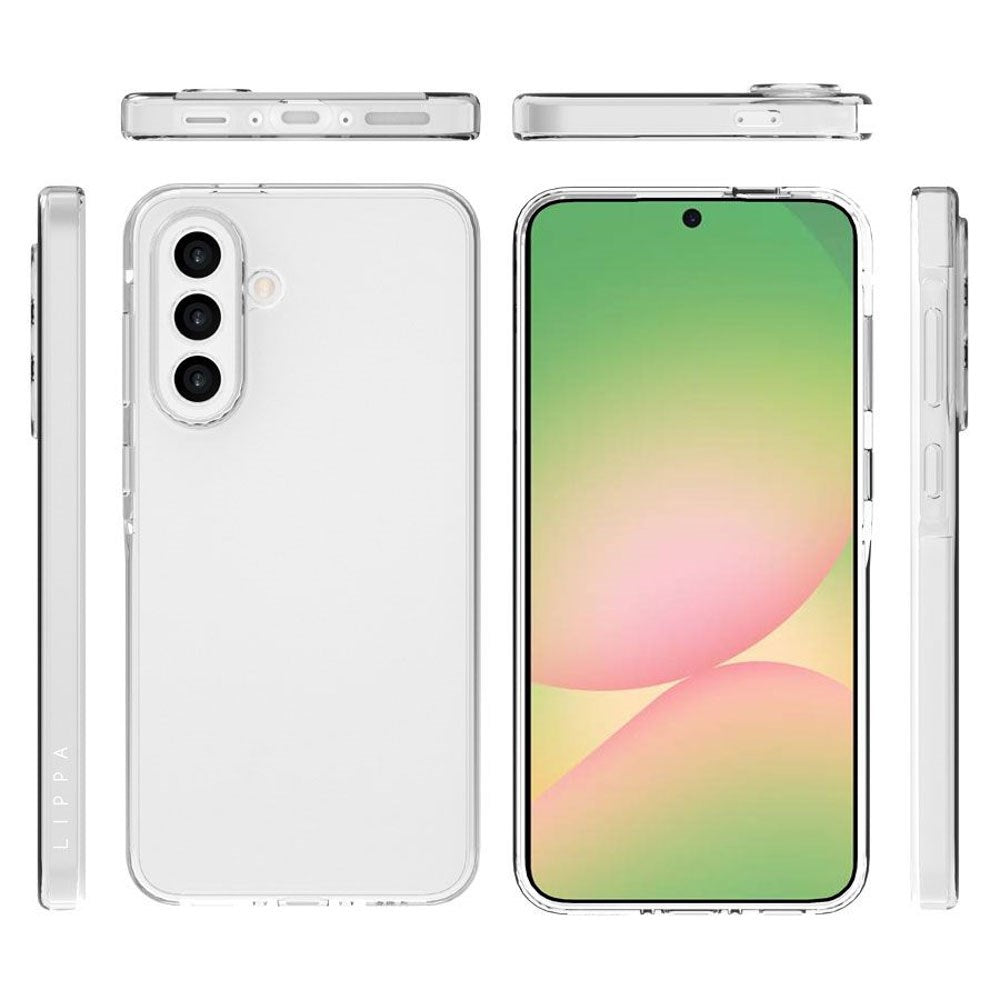 Samsung Galaxy A56 Lippa Flexible Plastic Case - Transparent