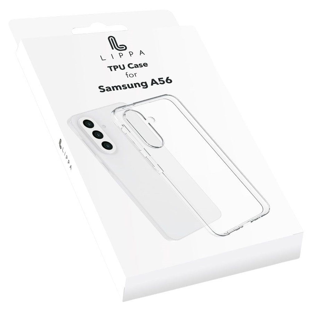 Samsung Galaxy A56 Lippa Flexible Plastic Case - Transparent