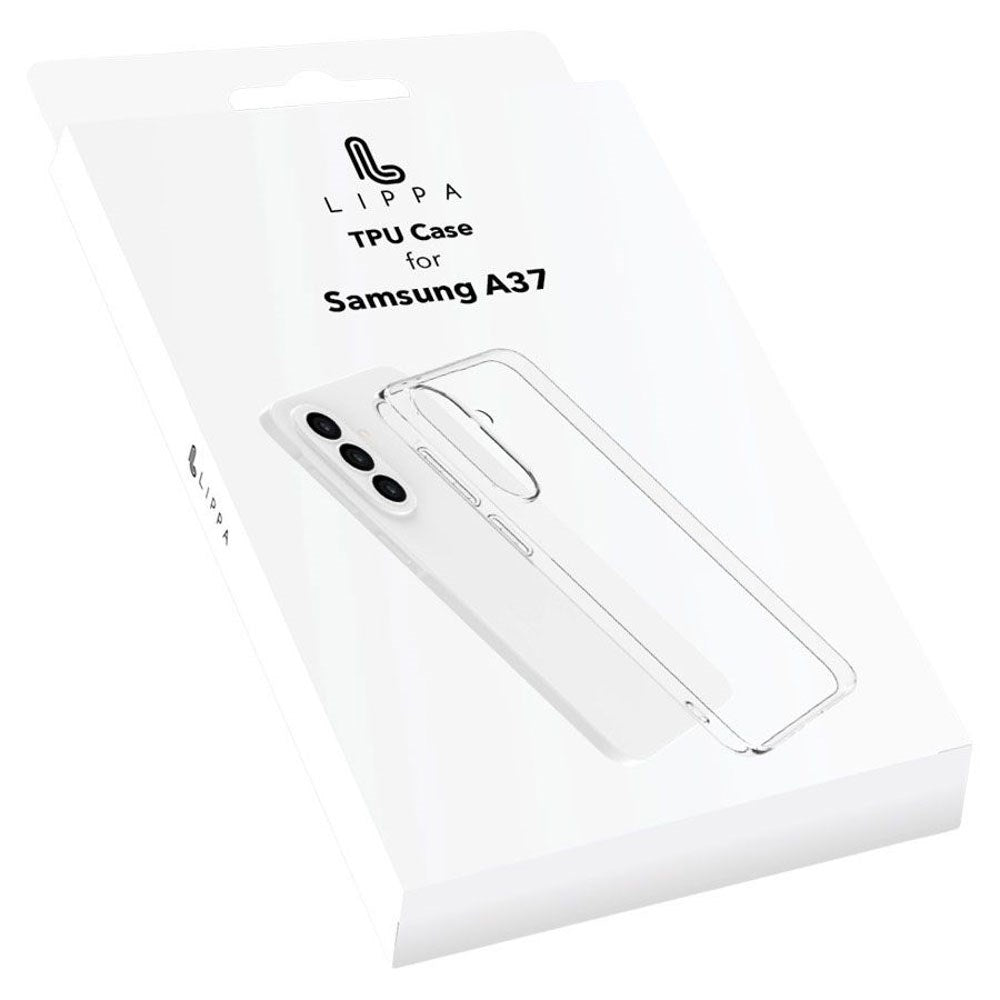 Samsung Galaxy A37 Lippa Flexible Plastic Case - Transparent